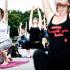 Yoga flash mob (fonte: Oms Europa)